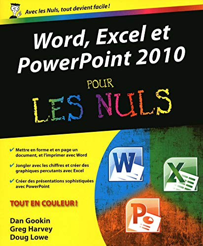 Beispielbild fr Word, Excel, PowerPoint 2010 Pour les nuls zum Verkauf von Ammareal