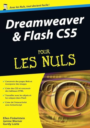 Dreamweaver et Flash CS5 Megapoche Pour les nuls (MÃ©gapoche pour les nuls) (French Edition) (9782754021500) by [???]