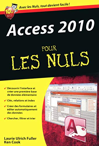 Beispielbild fr Access 2010 Poche Pour les Nuls zum Verkauf von Ammareal