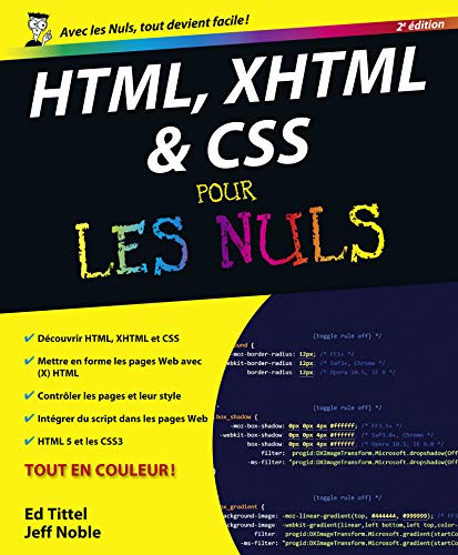 Stock image for HTML, XHTML et CSS pour les nuls for sale by medimops