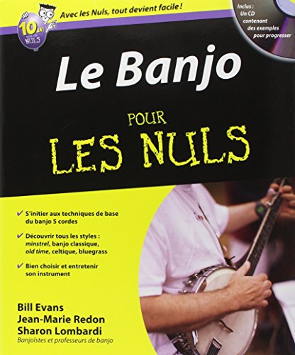 Le banjo pour les nuls (9782754028158) by Evans, Bill; Redon, Jean-Marie; Lombardi, Sharon