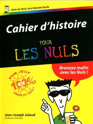 9782754029681: Cahier d'histoire pour les nuls