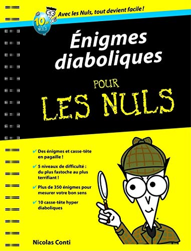 Beispielbild fr nigmes diaboliques Poche Pour les Nuls zum Verkauf von Ammareal