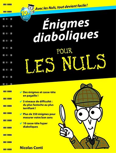 Stock image for nigmes diaboliques Poche Pour les Nuls for sale by Ammareal