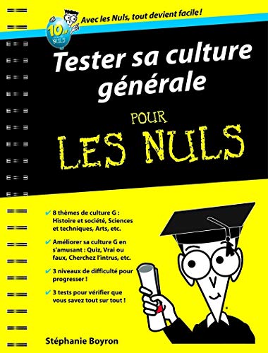 Beispielbild fr Tester sa culture gnrale pour les Nuls zum Verkauf von medimops