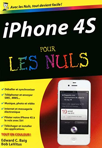 Beispielbild fr Iphone 4 S poche pour les nuls zum Verkauf von medimops