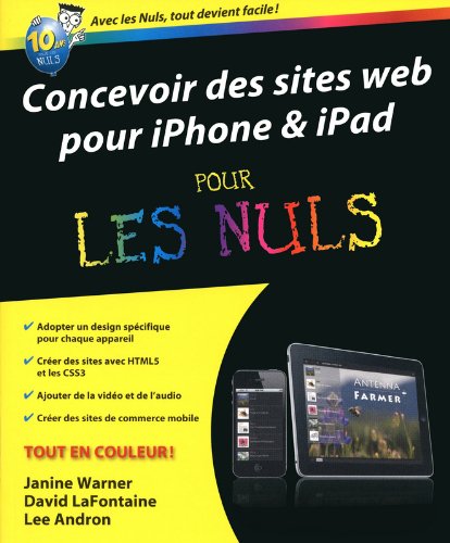 Stock image for CONCEVOIR DES SITES WEB IPHONE for sale by Ammareal