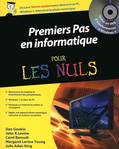 Stock image for Premiers pas en informatique Pour les Nuls + DVD for sale by Ammareal