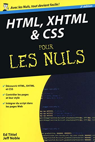 9782754035897: HTML XHTML & CSS pour les nuls