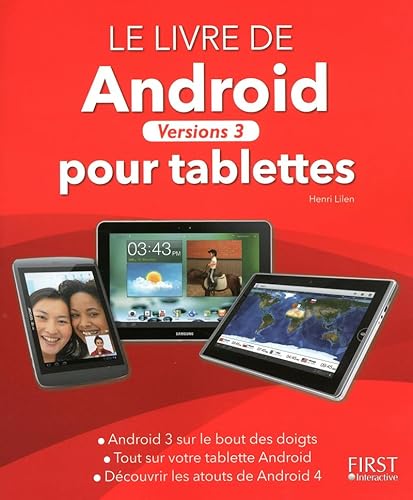 9782754036276: Livre d'Android pour tablettes: Versions 3