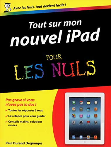 Beispielbild fr Tout sur mon Nouvel iPad pour les Nuls zum Verkauf von Ammareal