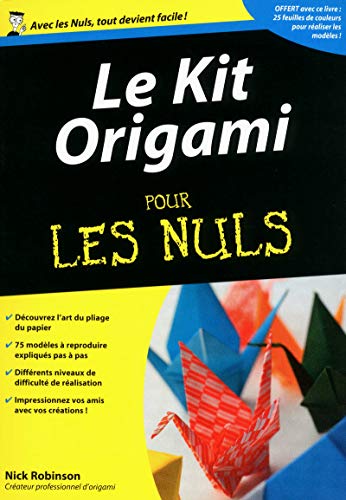 Kit Origami Pour les nuls (9782754038225) by Robinson, Nick