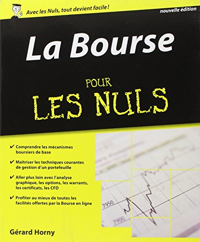 Stock image for La Bourse pour les nuls for sale by medimops