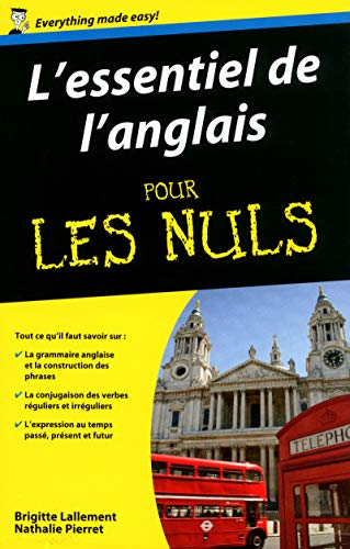 Stock image for L'essentiel de l'anglais Pour les Nuls for sale by Librairie Th  la page