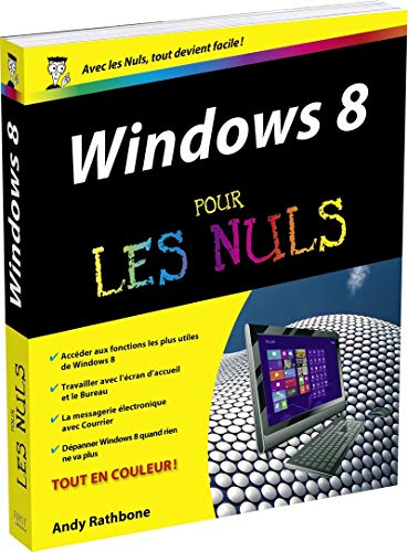 Beispielbild fr Windows 8 Pour les Nuls (French Edition) zum Verkauf von Better World Books