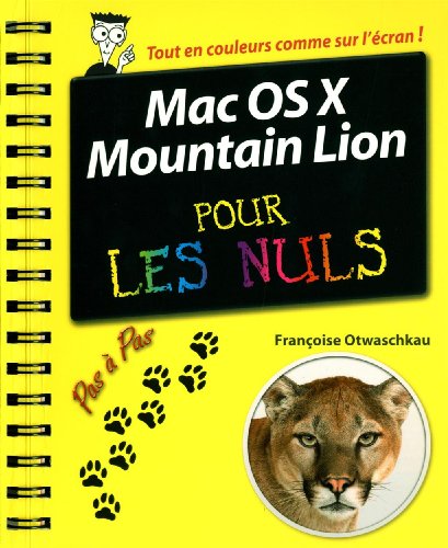9782754042949: Mac OS X Mountain Lion Pas  Pas pour les Nuls
