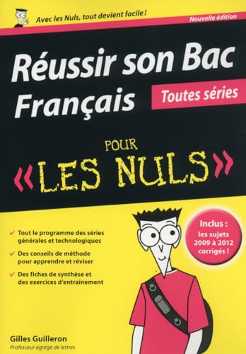 Stock image for Russir Son Bac Franais : Toutes Sries : Pour Les Nuls for sale by RECYCLIVRE