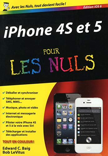 Beispielbild fr iPhone 4S et 5 dition iOS 6 pour les Nuls zum Verkauf von medimops