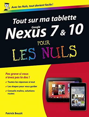 Beispielbild fr Tout sur ma tablette Google Nexus 7 Pour les Nuls zum Verkauf von Ammareal