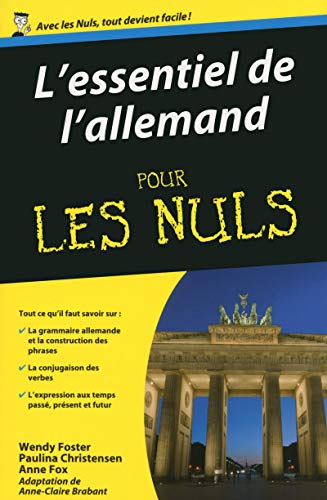 Beispielbild fr L'essentiel De L'allemand Pour Les Nuls zum Verkauf von RECYCLIVRE