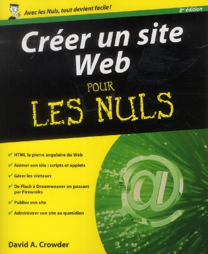 Beispielbild fr Crer un site Web 8e pour les Nuls zum Verkauf von Ammareal