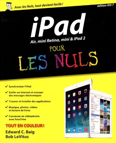 Beispielbild fr iPad, Air, mini Retina, mini et iPad 2 pour les Nuls zum Verkauf von medimops