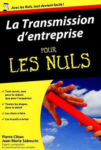 Stock image for La Transmission d'entreprise pour les nuls for sale by medimops