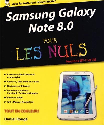 Beispielbild fr Samsung Galaxy Note 8.0 pour les Nuls zum Verkauf von Ammareal