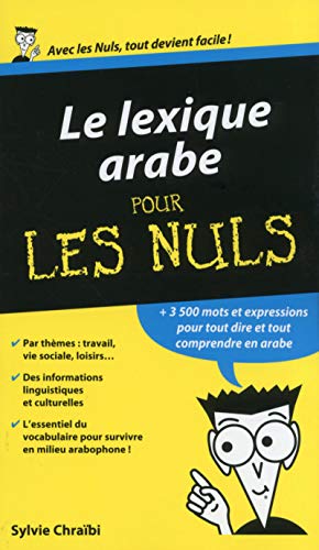 Beispielbild fr Lexique arabe pour les Nuls zum Verkauf von medimops