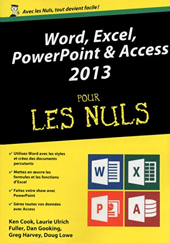 Stock image for Word, Excel, PowerPoint et Access 2013 Mgapoche pour les Nuls for sale by LeLivreVert