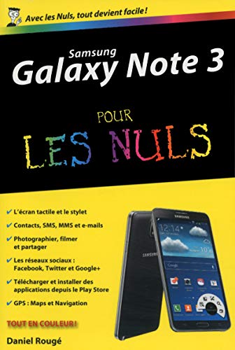 Beispielbild fr Samsung Galaxy Note 3 Poche Pour les Nuls zum Verkauf von Ammareal