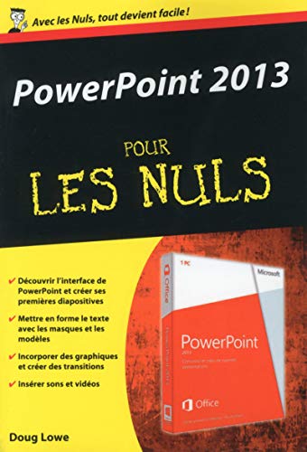 Beispielbild fr PowerPoint 2013 Poche pour les Nuls zum Verkauf von Ammareal