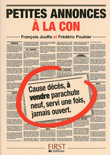 Beispielbild fr Petit Livre de - Annonces  la con zum Verkauf von Librairie Th  la page
