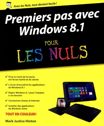 Stock image for Premiers pas avec Windows 8.1 pour les Nuls for sale by Ammareal