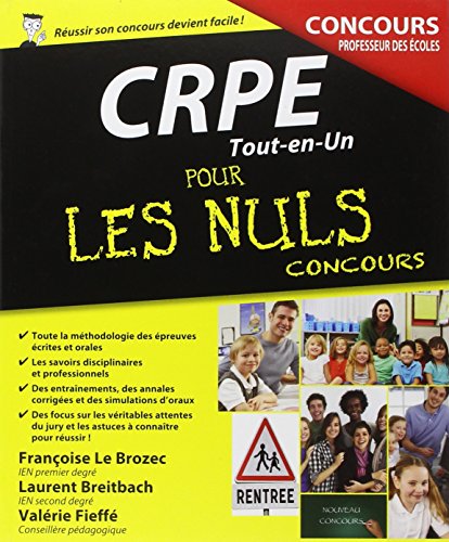 Stock image for CRPE Tout-en-Un pour les Nuls Concours, nouvelle dition for sale by Ammareal
