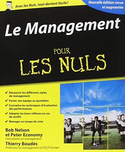 Beispielbild fr Le Management Pour les Nuls, 3e dition zum Verkauf von Ammareal