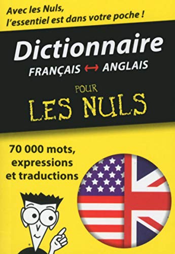 Stock image for Mini-dictionnaire anglais-franais franais-anglais Pour les Nuls (French Edition) for sale by GF Books, Inc.