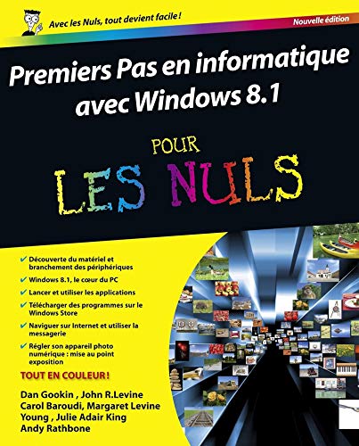 9782754066846: Premiers Pas en informatique avec Windows 8.1 pour les Nuls
