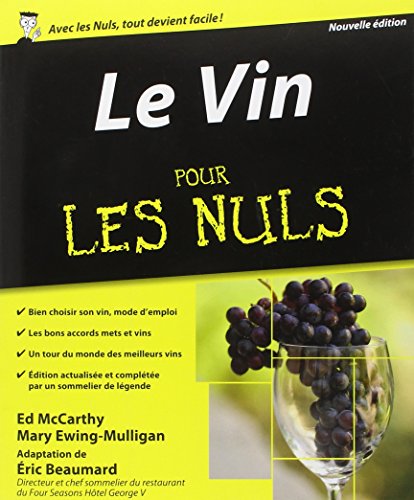 Imagen de archivo de Le Vin, 7e dition Pour les Nuls a la venta por Lioudalivre