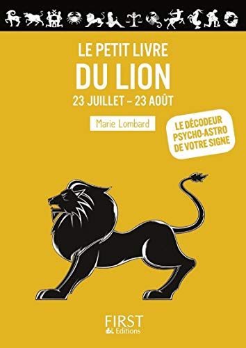 Beispielbild fr Le Petit Livre du Lion zum Verkauf von BIBLIO-NET