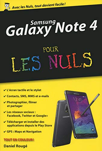 Stock image for Samsung Galaxy Note 4 pour les Nuls version poche for sale by medimops