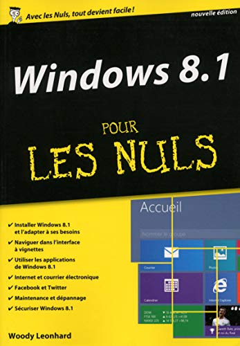 9782754070812: Windows 8.1 pour les Nuls MgaPoche