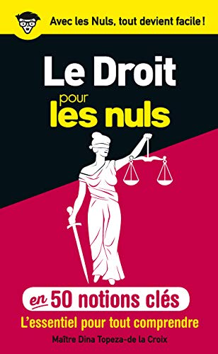 9782754072762: Le droit pour les Nuls en 50 notions cls