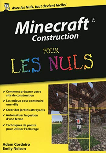 9782754072977: Minecraft Construction Poche Pour les Nuls