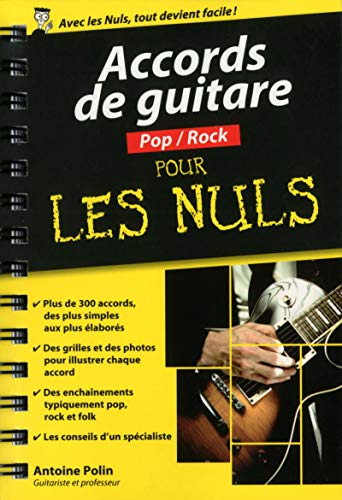 Stock image for Accords de guitare Pop/Rock Poche Pour les Nuls for sale by Gallix