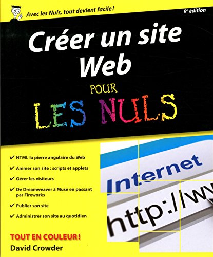 9782754075978: Crer un site Web 9ed Pour les Nuls