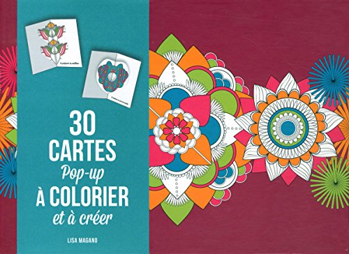 Imagen de archivo de 30 cartes pop-up  colorier et  crer a la venta por medimops