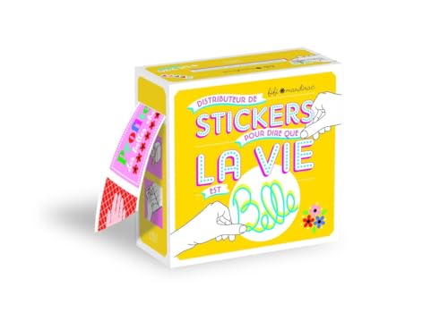 9782754076586: Distributeur de stickers pour dire que la vie est belle