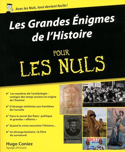 Stock image for Les Grandes nigmes De L'histoire Pour Les Nuls for sale by RECYCLIVRE