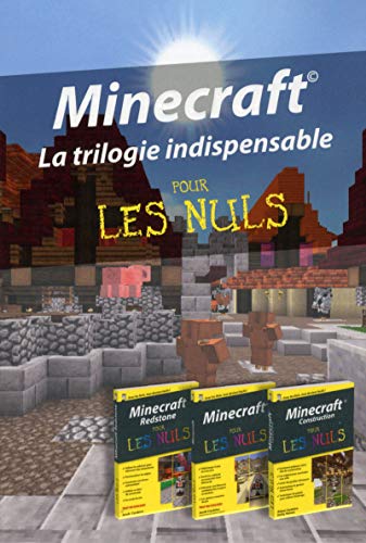 9782754080255: Minecraft pour les nuls: La trilogie indispesable : Minecraft Redstone ; Minecraft ; Minecraft Construction